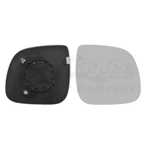 Van wezel mirror glass with - mirror,