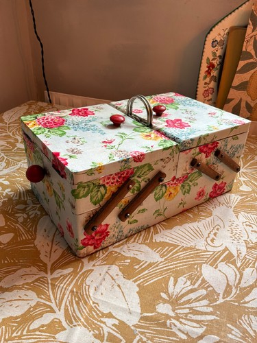 Vintage upcycled fabric - upcycled,