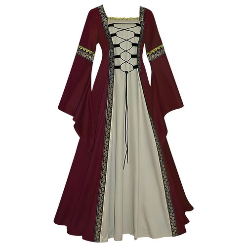 Ladies medieval dress - ladies,