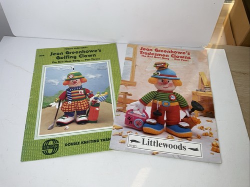 Jean greenhowe knitting clown - jean,
