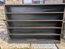 Wenge Hardwood Shelves Unit /