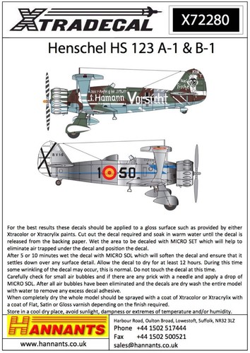 Xtradecal 72280 henschel - xtradecal,