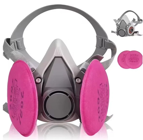 6200 respirator gas mask - respirator, half