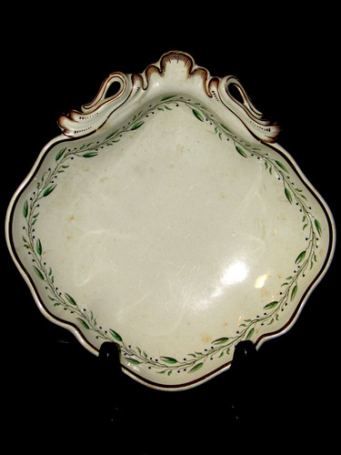 Wedgwood xrare creamware dish - creamware,