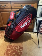 Hippo Stand Lightweight Golf Bag 2.5 KG Double Strap 8 Way Divider.