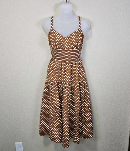 Crew midi dress polka dot - j.crew,
