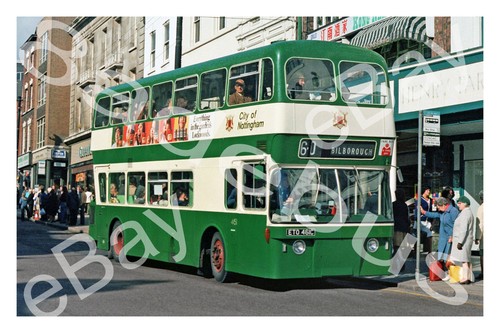 Bus photograph nottingham - photograph,