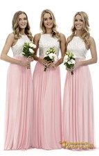 New Long Chiffon Lace Evening