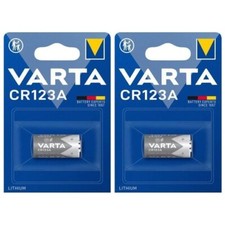 2 x VARTA 123 Lithium 3V Photo