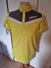 Bunker Mentality Polo Shirt Mens Cotton Front 9 Range Golf Button Top  UK Small