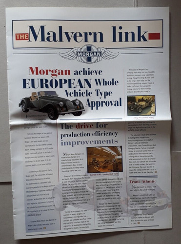 Morgan malvern link - morgan, brochure