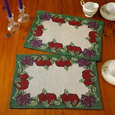Tapestry Table Placemats for