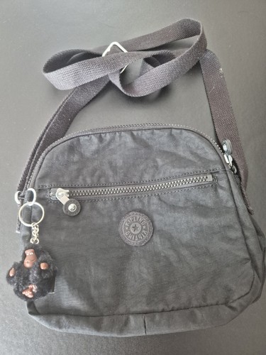 Kipling black nylon crossbody - kipling,
