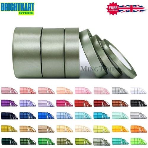 Meter double sided - of, satin