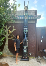 Totem Pole Wood Height 4.00