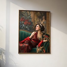 1930S Glamourous Female on