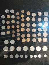70x vintage & antiquarian coins, including half crowns, one pennies, farthings