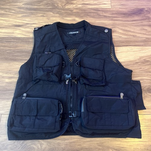 Fishing vest black multi - black,