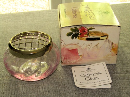 Vintage caithness glass rose - vintage,