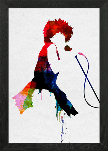 Tina watercolor framed wall - tina,