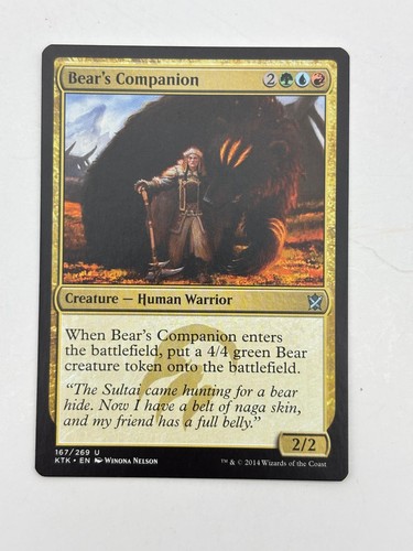 Bear companion 167 - companion, uncommon