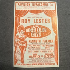 THEATRE FLYER 1970S,ILFRACOMBE