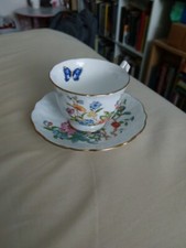 Aynsley Butterfly Flower Fine