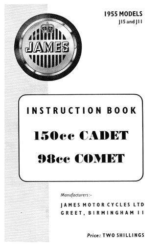 1955 james cadet j15 - james,