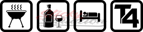 Bbq eat drink sleep - bbq,