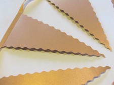 Rose Gold Bunting Wedding Christmas Party Decoration Custom lengths