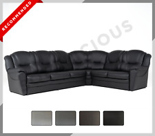 LARGE CORNER SOFA TEXAS  Faux