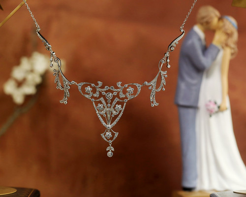 Short necklace belle - belle, epoque