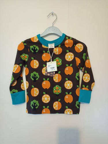 Maxomorra orange print - maxomorra, long