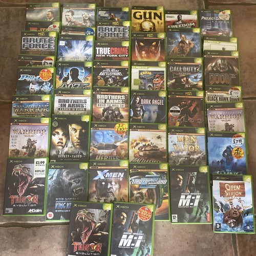 Original xbox games - bundle, x43