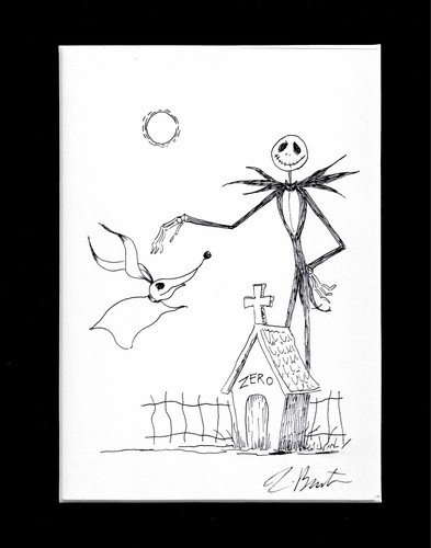 Tim burton unique pen - unique,