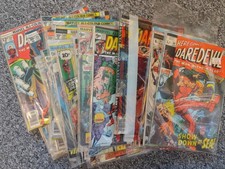 Daredevil Comic Joblot Bundle Collection Marvel Comics 1970s