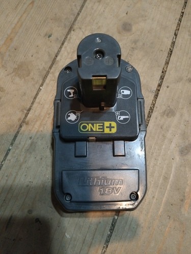 Ryobi one 3ah battery - +,
