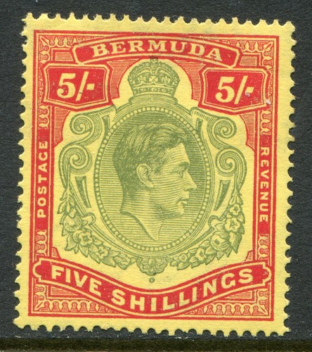 Bermuda 1938 perf 5s - 14, sg