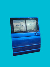 VW TRANSPORTER CARAVELLE T5 2006 SWB SLIDING DOOR O/S RIGHT IN BLUE LA5W