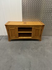 Oak Furniture Land Large Solid Oak Orrick Tv Unit Delivery Available ?