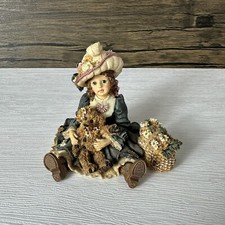 Boyds Yesterdays Child Dollstone Collection Meredith Jacqueline Daisy Chain 3541