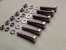 BSA Bantam D5/D7/D10/D14/B175 Engine Mounting Bolt & Nut Set A2 Stainless Steel