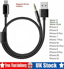 Bmw & Mini iPod iPhone 6 7 8 X XS XR Interface Audio USB Cable Lead AUX Adapter