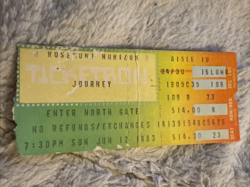 Vintage 1983 journey - vintage,
