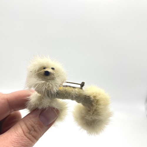 Vintage cream mink - vintage, poodle