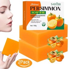 2PCS Persimmon Soap Bar for