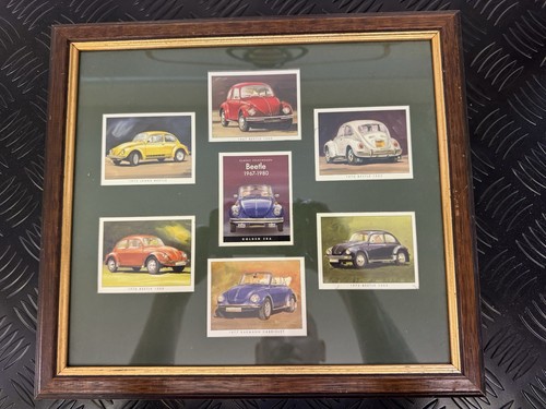 Beetle framed and mounted - vw,