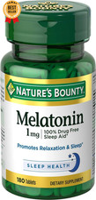 Melatonin 1Mg Sleep Aid 180