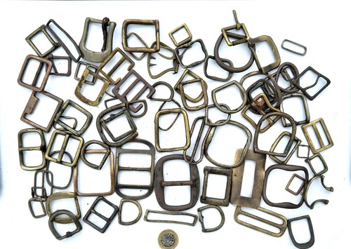 Collection large buckles - of,