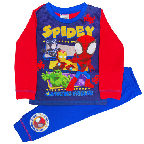 Boys spidey pyjamas long - boys, pyjamas,